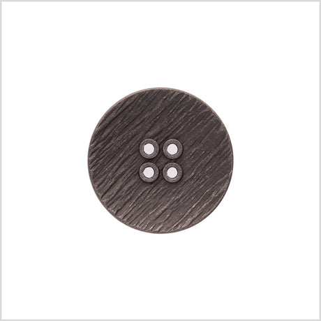 Italian Silver Zamac Embossed Button - 40L/25mm