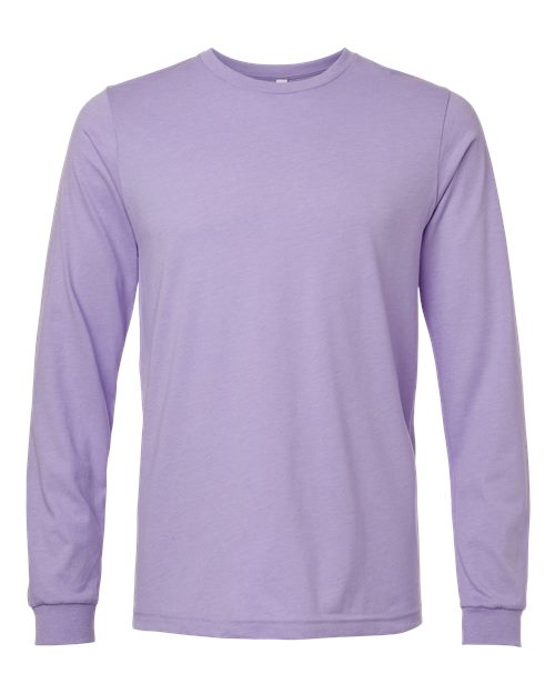 BELLA + CANVAS 3501CVC Heather CVC Long Sleeve Tee