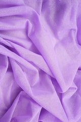 1 Yard Mesh Fabric with Foil Accent 58/60 Inch Wide Lightweight Stretch Polyester Blend