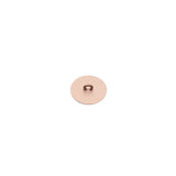 Italian Rose Gold Zamac Shank Back Button - 18L/11.5mm