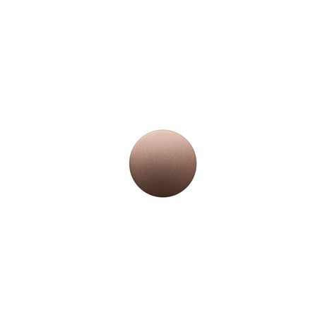 Italian Rose Gold Zamac Shank Back Button - 18L/11.5mm