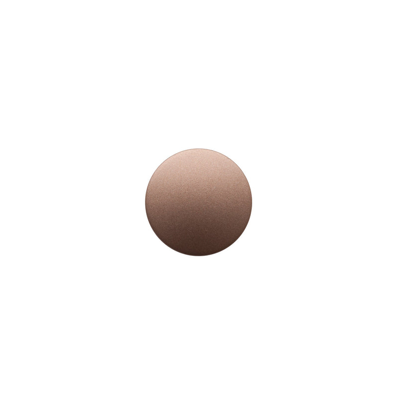Italian Rose Gold Zamac Shank Back Button - 24L/15mm