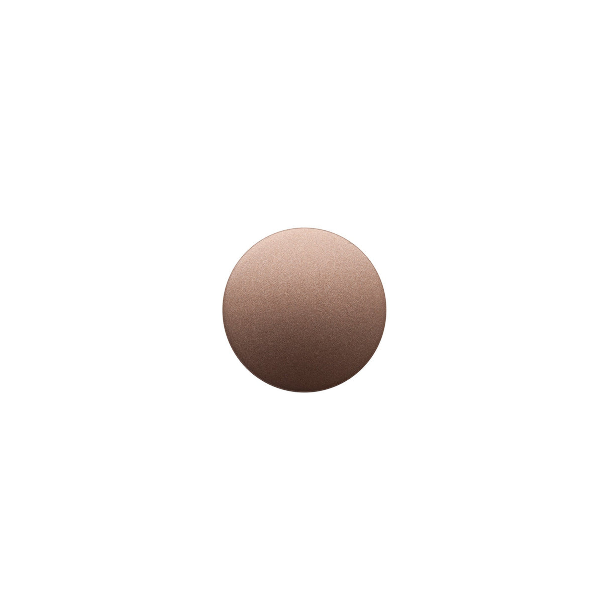 Italian Rose Gold Zamac Shank Back Button - 24L/15mm