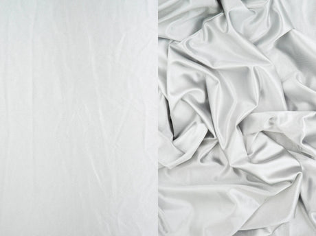 1 Yard Stretch Bridal Satin Fabric 250 GSM, 58/60? Wide Polyester Spandex Blend