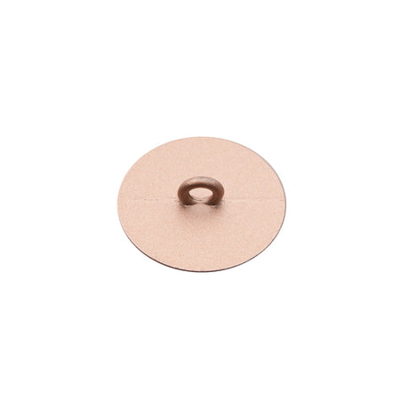 Italian Rose Gold Zamac Shank Back Button - 36L/23mm