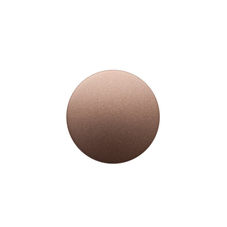 Italian Rose Gold Zamac Shank Back Button - 36L/23mm