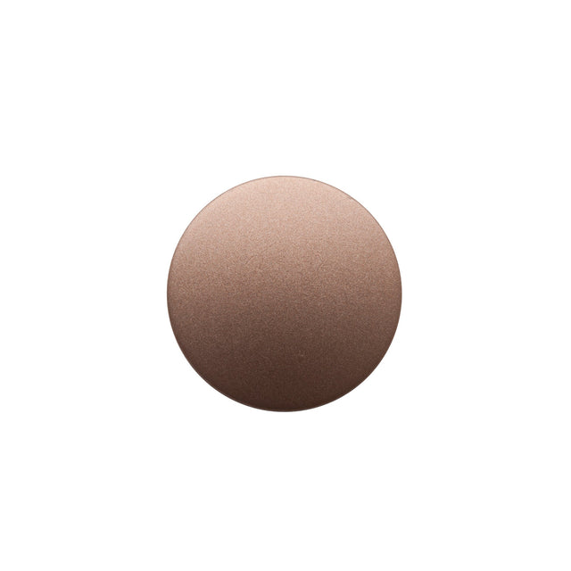 Italian Rose Gold Zamac Shank Back Button - 36L/23mm