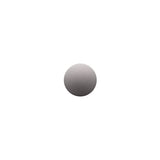 Italian Silver Zamac Shank Back Button - 18L/11.5mm