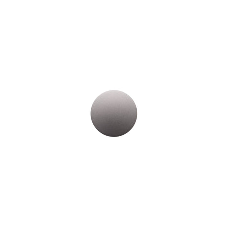 Italian Silver Zamac Shank Back Button - 18L/11.5mm