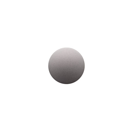 Italian Silver Zamac Shank Back Button - 24L/15mm