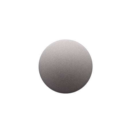 Italian Silver Zamac Shank Back Button - 36L/23mm