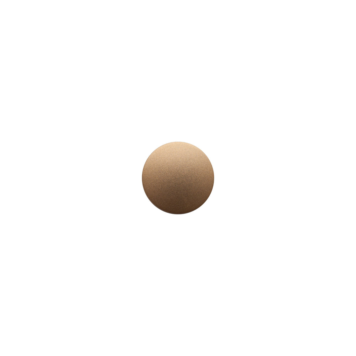 Italian Gold Zamac Shank Back Button - 18L/11.5mm