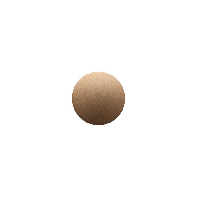 Italian Gold Zamac Shank Back Button - 24L/15mm