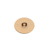 Italian Gold Zamac Shank Back Button - 36L/23mm