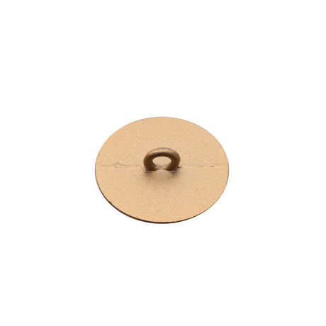 Italian Gold Zamac Shank Back Button - 36L/23mm