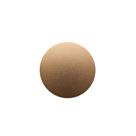 Italian Gold Zamac Shank Back Button - 36L/23mm
