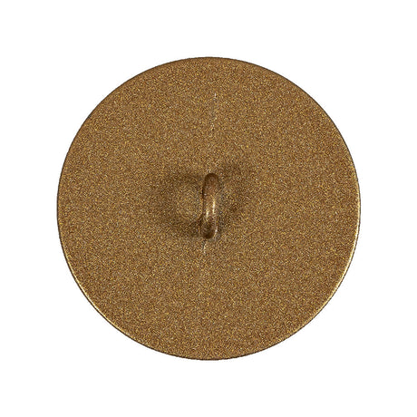 Italian Gold Zamac Shank Back Button - 44L/28mm