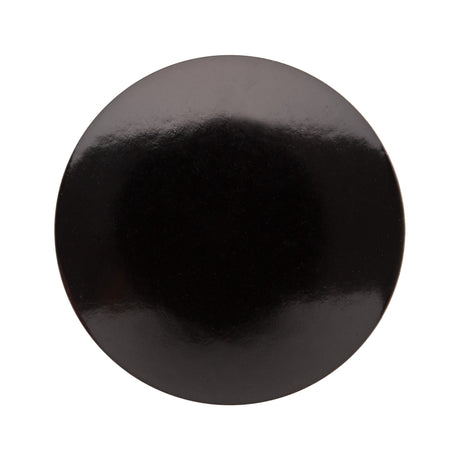 Italian Black Zamac Shank Back Button - 44L/28mm