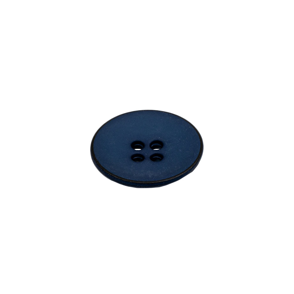 Italian Navy 4-Hole Plastic Button - 24L/15mm