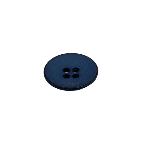 Italian Navy 4-Hole Plastic Button - 24L/15mm