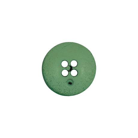 Italian Green 4-Hole Plastic Button - 24L/15mm