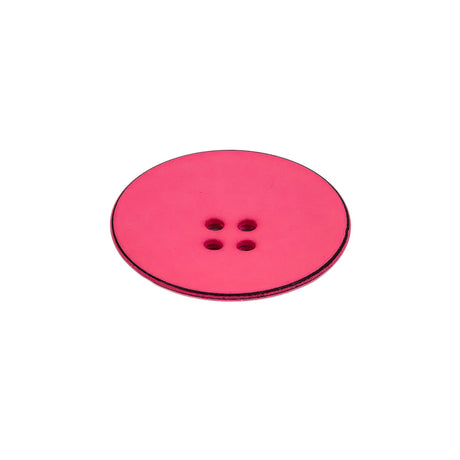 Italian Pink 4-Hole Plastic Button - 36L/23mm