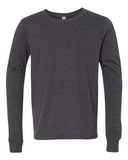 Youth Heather CVC Long Sleeve Tee