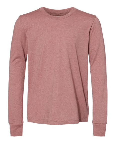 Youth Heather CVC Long Sleeve Tee