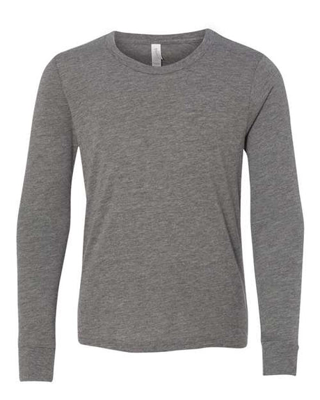 BELLA + CANVAS Youth Triblend Long Sleeve Tee