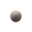 Italian Silver Textured Shank Back Button - 32L/20mm