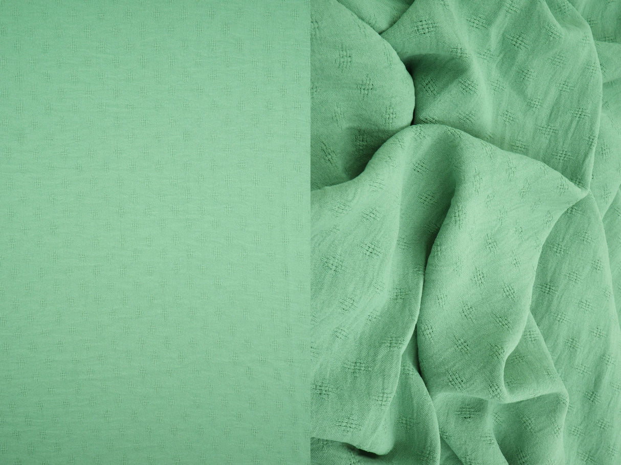 Airflow Jacquard Woven Polyester Fabric