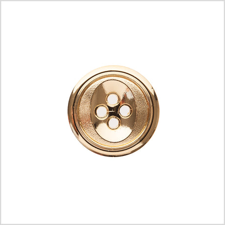 Gold Luminous 4-Hole Button - 36L/23mm