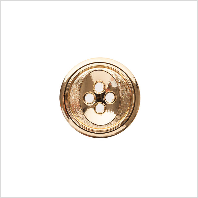 Gold Luminous 4-Hole Button - 36L/23mm