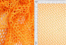1 Yard Lurex Fishnet Mesh Fabric, 58/60? Wide Polyester Spandex Blend