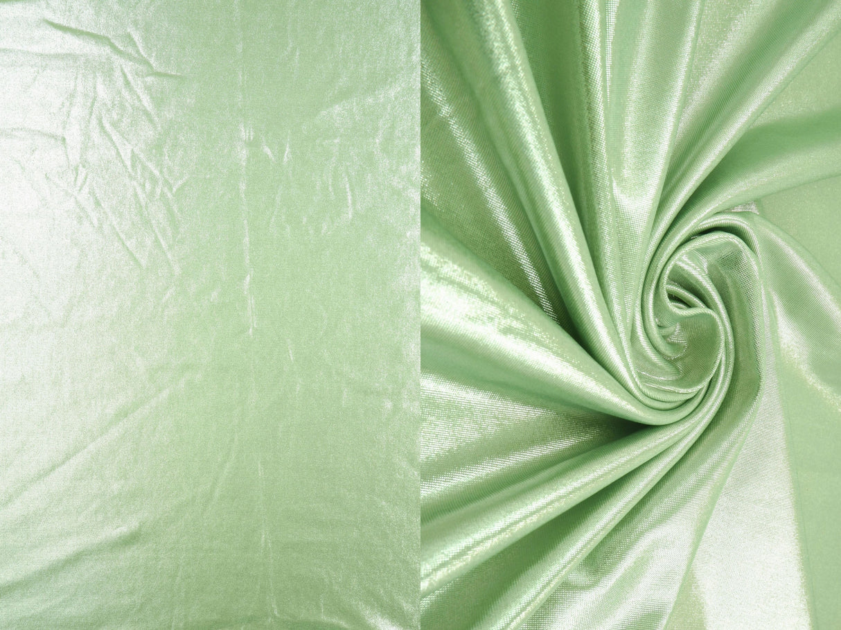 Foil Knit Stretch Fabric