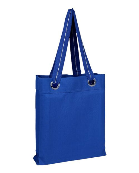 Large Grommet Heavy Canvas Tote Bag