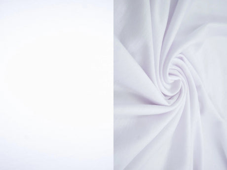 French Terry Solid Fabric 1 Yard Soft Stretch Cozy Knit 58/60" Wide
