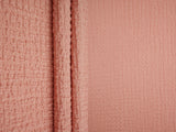Waffle Crepe Solid Knit Fabric