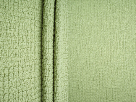 Waffle Crepe Solid Knit Fabric