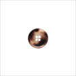 Italian Matte Beige/Brown Rimmed 4-Hole Button - 24L/15mm
