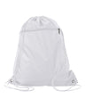 Q-Tees Polyester Cinchpack Drawstring Backpack
