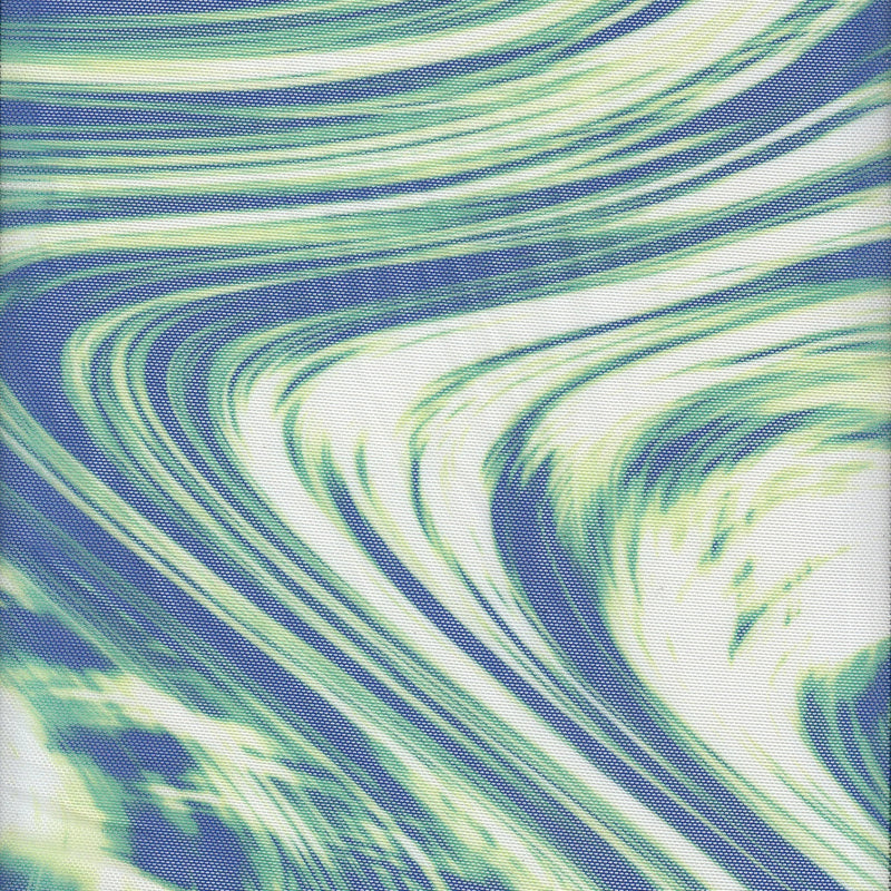 1 Yard Digital Abstract Mesh Knit Fabric, 54'' Wide Polyester Spandex Blend