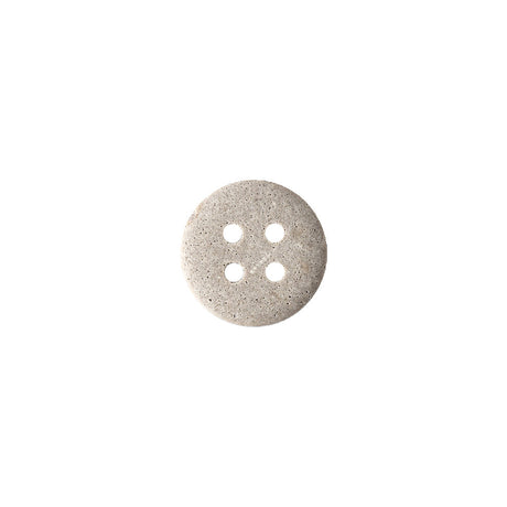 Rimmed Brown 4-Hole Button - 18L/11.5mm