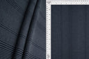 1 yarda de tela de punto jacquard acanalada variegada 52/54 pulgadas de ancho mezcla de poliéster, rayón y spandex