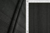 1 Yard Variegated Jacquard Rib Fabric 52/54 Inch Wide Polyester Rayon Spandex Blend
