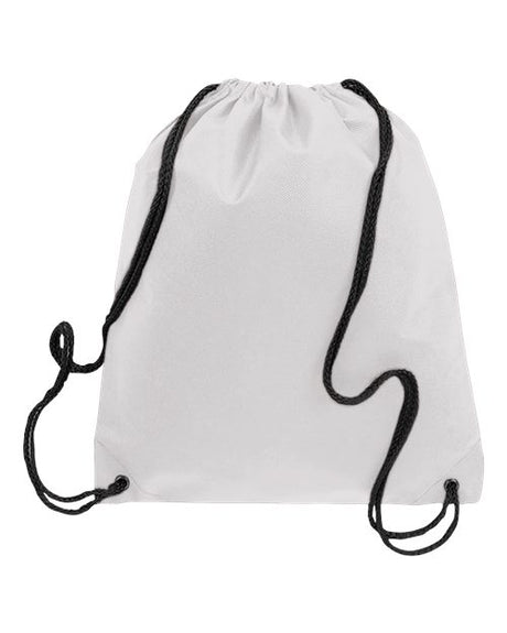 Q-Tees Non-Woven Sportpack Drawstring Backpack