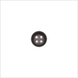 Rimmed Gray 4-Hole Button - 18L/11.5mm