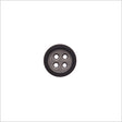 Gray Rimmed 4-Hole Button - 24L/15mm