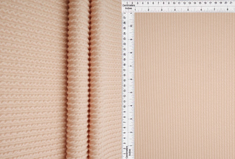 Double Knit Rib Stretch Fabric