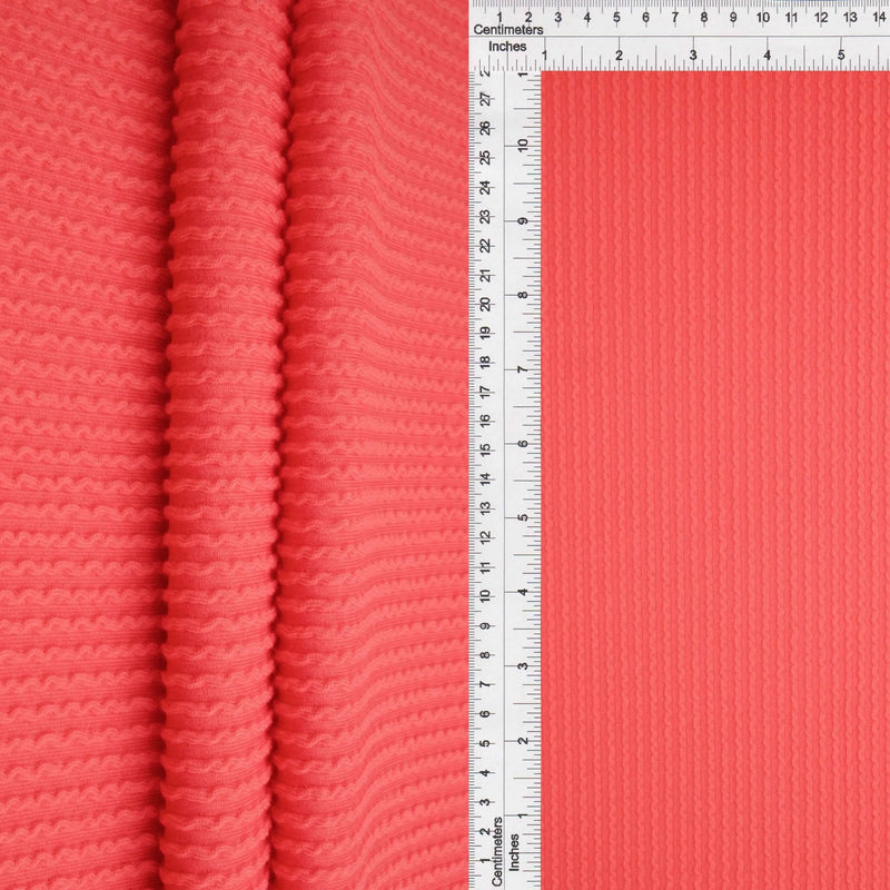 56/57" Double Knit Cozy Fabric 77% Polyester 18% Rayon 5% Spandex 240 GSM 1 Yard